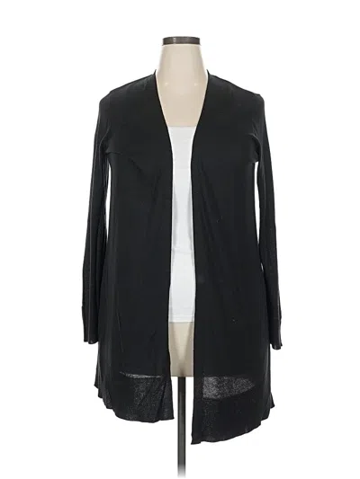 Pre-owned Worthington Cardigan Sweater In Black