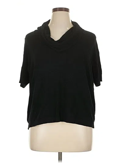 Pre-owned Worthington Cardigan Sweater In Black