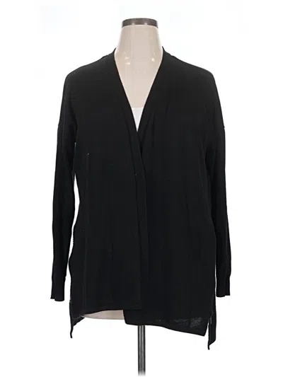 Pre-owned Worthington Cardigan Sweater In Black