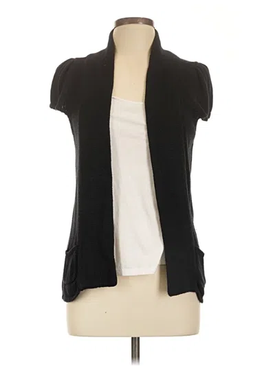 Pre-owned Worthington Cardigan Sweater In Black