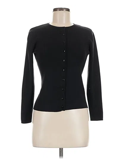 Pre-owned Worthington Cardigan Sweater In Black