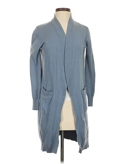 Pre-owned Worthington Cardigan Sweater In Blue