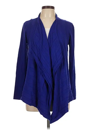 Pre-owned Worthington Cardigan Sweater In Blue