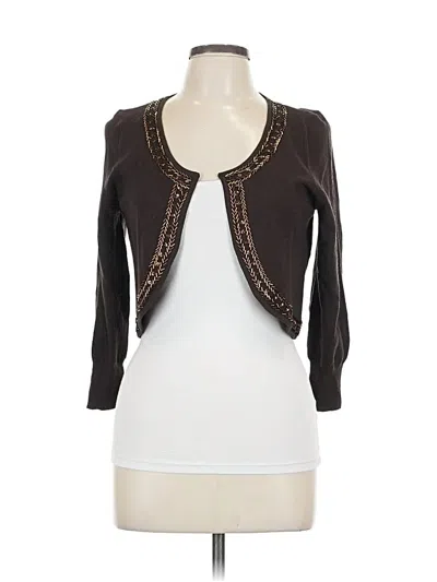 Pre-owned Worthington Cardigan Sweater In Brown