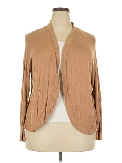 Pre-owned Worthington Cardigan Sweater In Brown