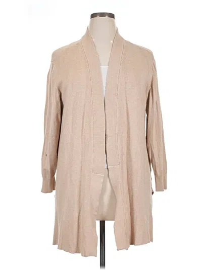 Pre-owned Worthington Cardigan Sweater In Brown