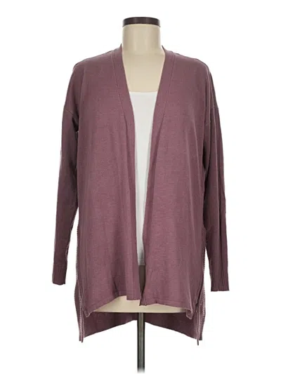 Pre-owned Worthington Cardigan Sweater In Burgundy