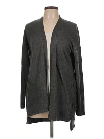 Pre-owned Worthington Cardigan Sweater In Gray