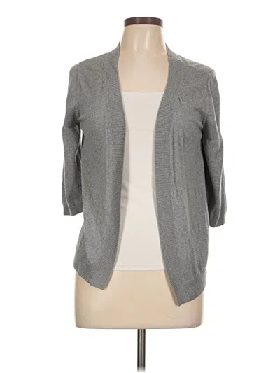 Pre-owned Worthington Cardigan Sweater In Gray
