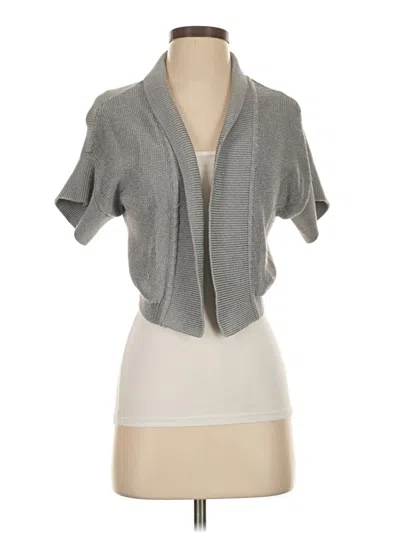 Pre-owned Worthington Cardigan Sweater In Gray