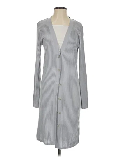 Pre-owned Worthington Cardigan Sweater In Gray