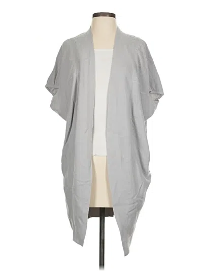Pre-owned Worthington Cardigan Sweater In Gray