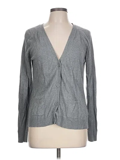 Pre-owned Worthington Cardigan Sweater In Gray