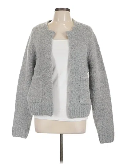 Pre-owned Worthington Cardigan Sweater In Gray