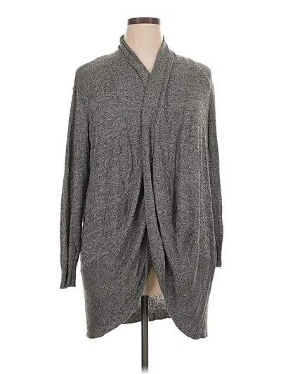 Pre-owned Worthington Cardigan Sweater In Gray