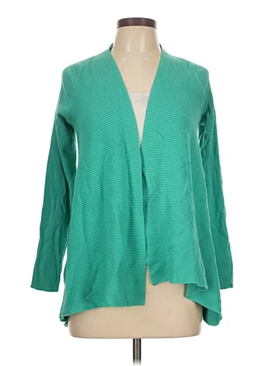 Pre-owned Worthington Cardigan Sweater In Green