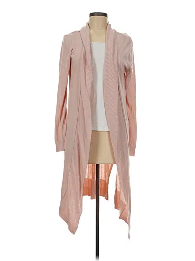 Pre-owned Worthington Cardigan Sweater In Pink