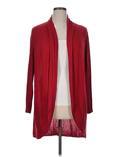 Pre-owned Worthington Cardigan Sweater In Red