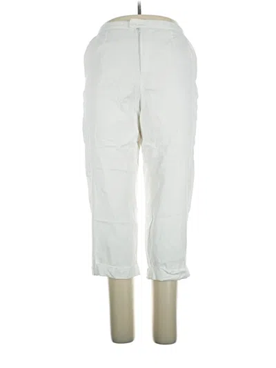 Pre-owned Worthington Cargo Pants In Ivory