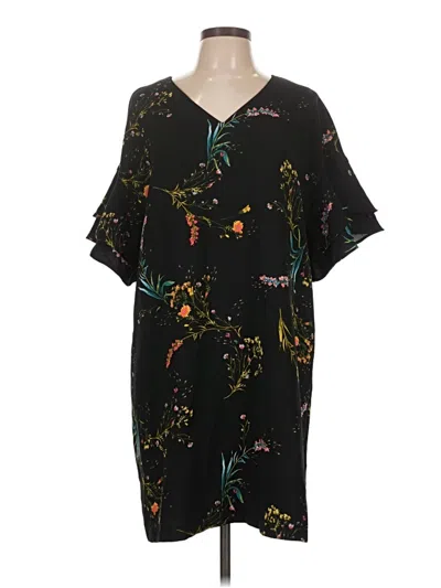 Pre-owned Worthington Casual Dress In Black