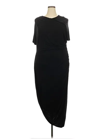 Pre-owned Worthington Casual Dress In Black