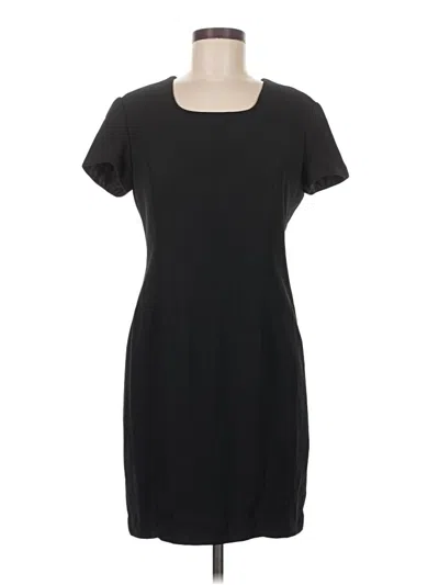 Pre-owned Worthington Casual Dress In Black