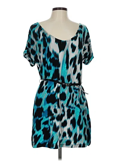 Pre-owned Worthington Casual Dress In Blue