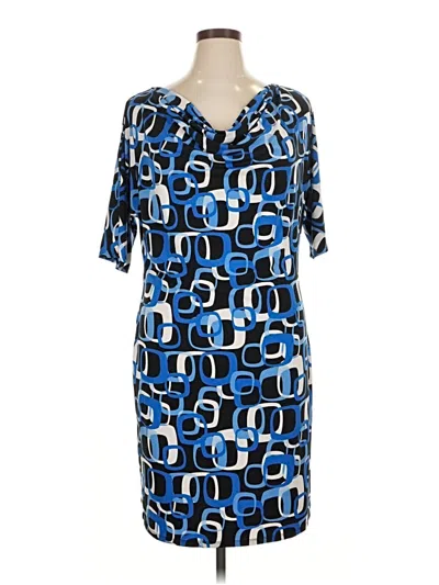 Pre-owned Worthington Casual Dress In Blue