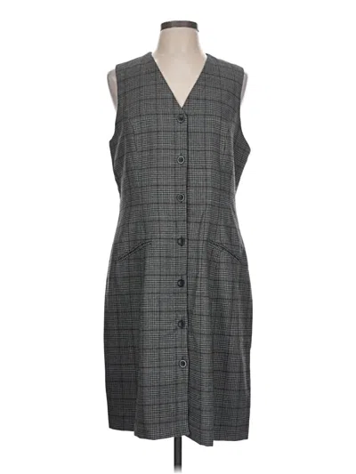 Pre-owned Worthington Casual Dress In Gray