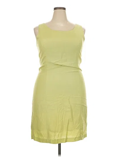 Pre-owned Worthington Casual Dress In Green