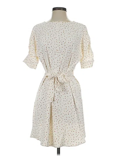 Pre-owned Worthington Casual Dress In Ivory