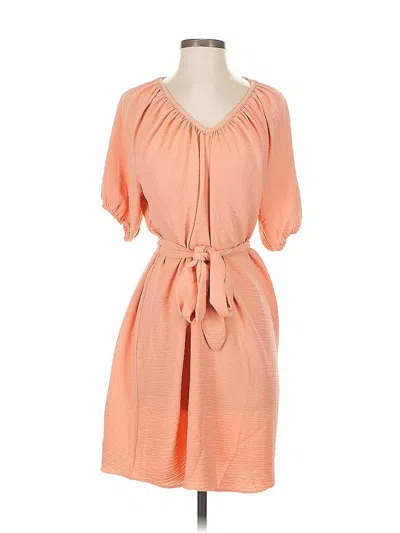 Pre-owned Worthington Casual Dress In Orange