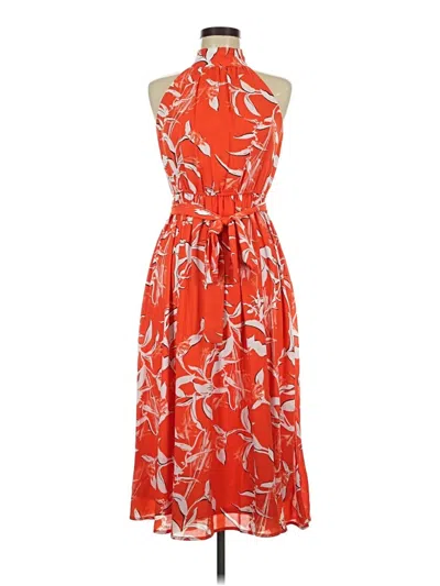 Pre-owned Worthington Casual Dress In Orange
