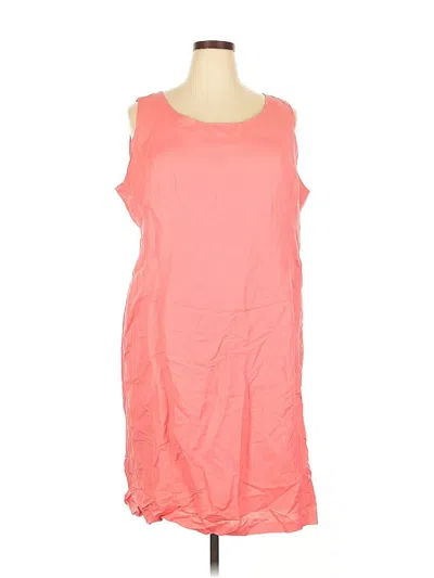 Pre-owned Worthington Casual Dress In Pink