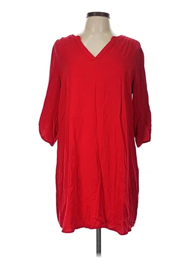 Pre-owned Worthington Casual Dress In Red