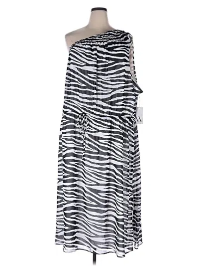 Pre-owned Worthington Casual Dress In Silver