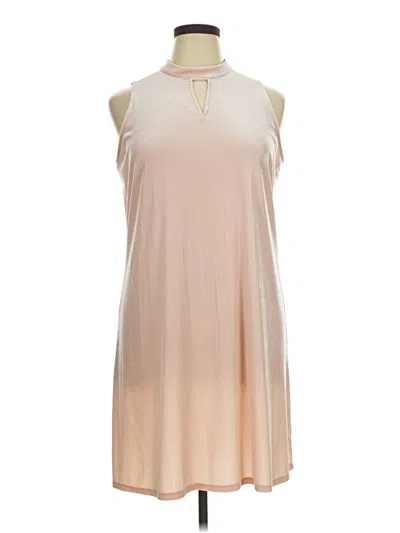 Pre-owned Worthington Casual Dress In Tan