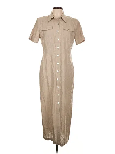 Pre-owned Worthington Casual Dress In Tan