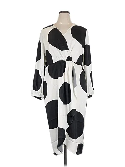 Pre-owned Worthington Casual Dress In White