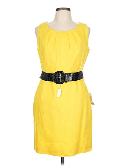 Worthington Casual Dress In Yellow