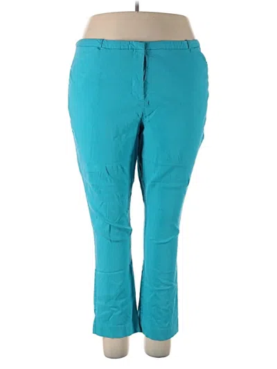 Pre-owned Worthington Casual Pants In Blue