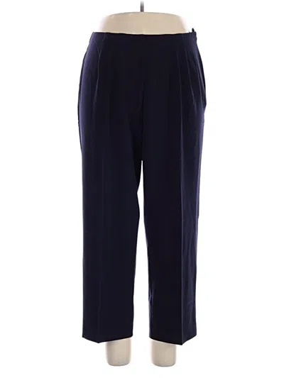Pre-owned Worthington Casual Pants In Blue