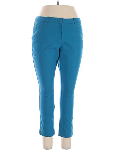 Pre-owned Worthington Casual Pants In Blue