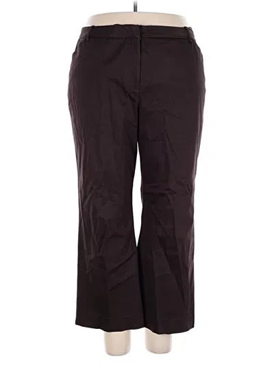 Pre-owned Worthington Casual Pants In Brown