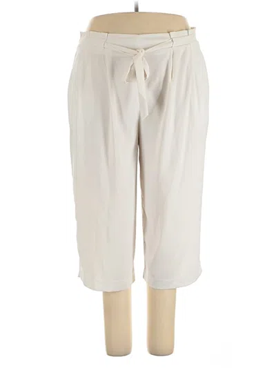 Pre-owned Worthington Casual Pants In Ivory
