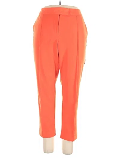 Pre-owned Worthington Casual Pants In Orange
