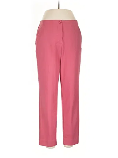 Pre-owned Worthington Casual Pants In Pink