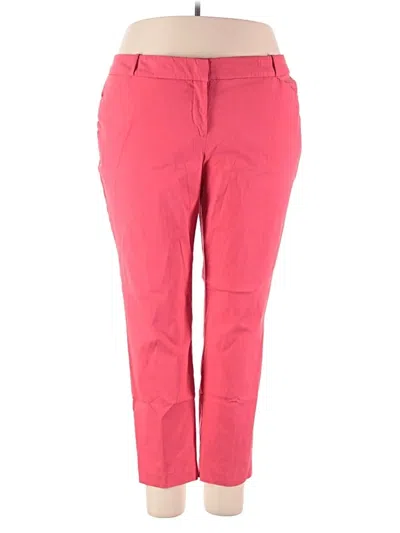 Pre-owned Worthington Casual Pants In Pink