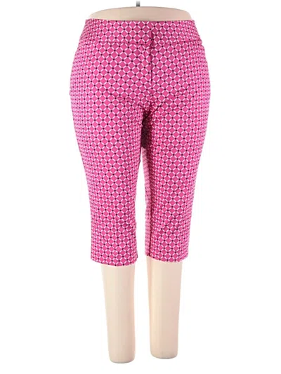Pre-owned Worthington Casual Pants In Pink
