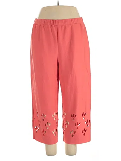 Pre-owned Worthington Casual Pants In Red